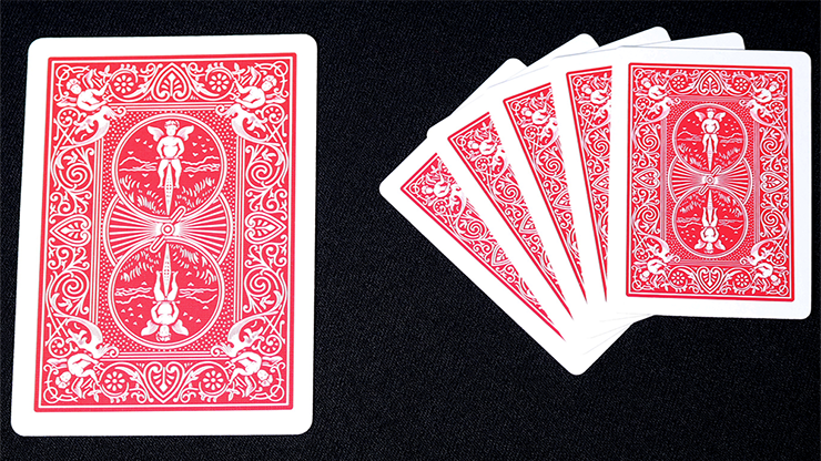 Mini Bicycle Cards (Red)