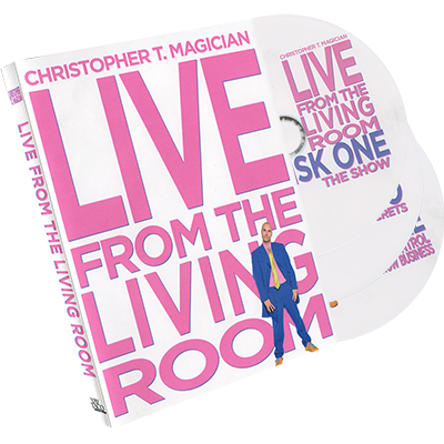 Live From The Living Room 3-DVD Set starring Christopher T. Magician - DVD