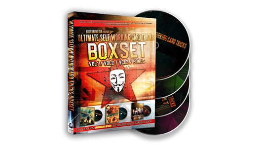 BIGBLIINDMEDIA Presents Ultimate Self Working Card Tricks Triple Volume Box Set by Big Blind Media - DVD