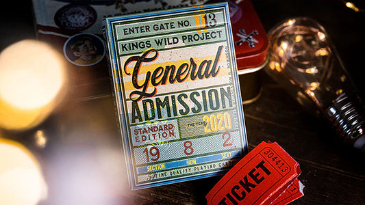 General Admission Playing Cards by Kings Wild