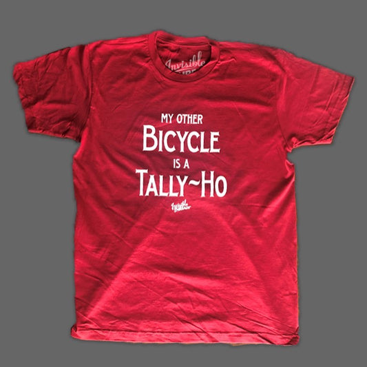 Tee - My Other Bicycle is a Tally-Ho tshirt