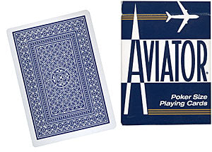 Cards Aviator Poker size (Blue)