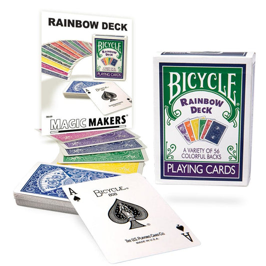 Ultimate Rainbow Deck in Bicycle Card Stock by Magic Makers