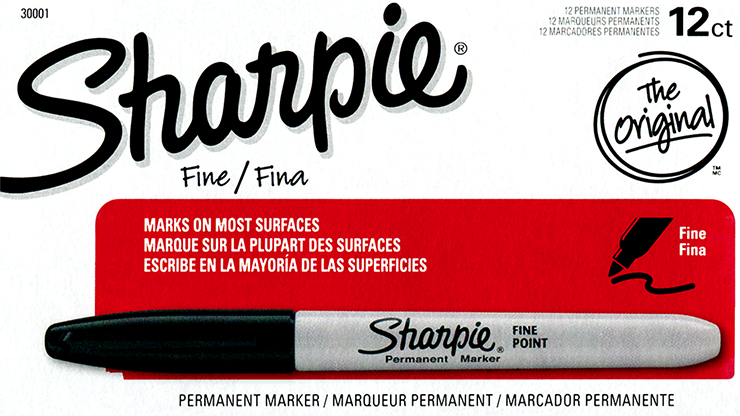 Sharpie® Fine Tip Markers - Black