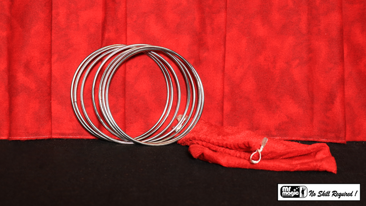 5" Linking Rings SS (7 Rings) by Mr. Magic - Trick