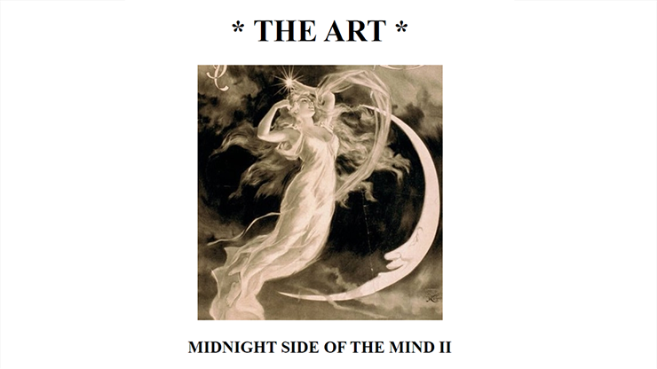 The Art: Midnight Side of the Mind II by Paul Voodini eBook DOWNLOAD - MagicTricksUSA
