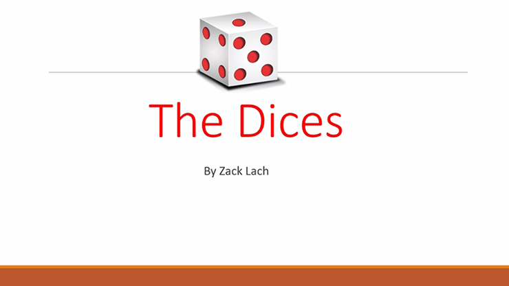 The Dices by Zack Lach video DOWNLOAD - MagicTricksUSA