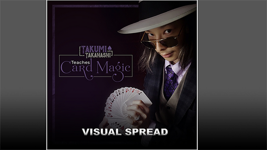 Takumi Takahashi Teaches Card Magic - Visual Spread video DOWNLOAD - MagicTricksUSA
