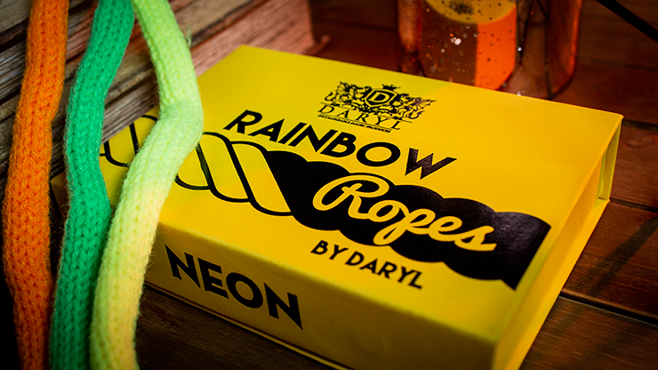 Rainbow Ropes Remix NEON (Gimmicks and Online Instruction) by DARYL - Trick