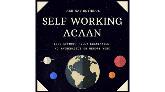 Self-Working ACAAN by Abhinav Bothra Mixed Media DOWNLOAD - MagicTricksUSA
