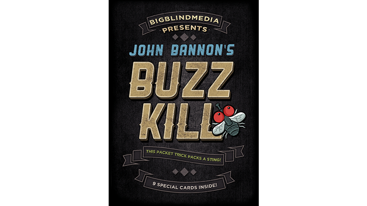 BIGBLINDMEDIA Presents John Bannon's Buzz Kill (Gimmicks and Online Instructions) - Trick