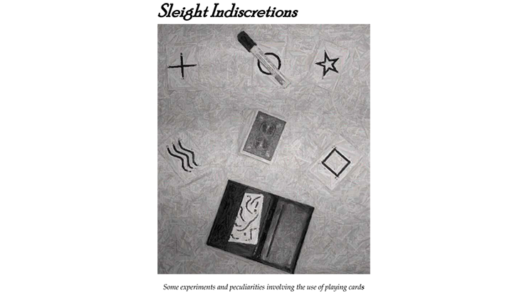 Sleight Indiscretions by Brian Lewis eBook DOWNLOAD - MagicTricksUSA