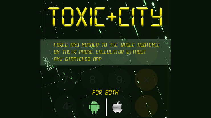 TOXICcity by Arthur Ray Mixed Media DOWNLOAD - MagicTricksUSA