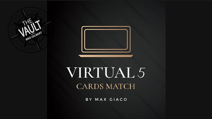 The Vault - Virtual 5 Cards Match video DOWNLOAD - MagicTricksUSA