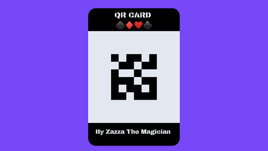 QR CARD By Zazza The Magician Mixed Media DOWNLOAD - MagicTricksUSA