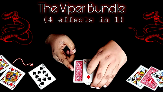 The Viper Bundle (4 effects in 1) by Viper Magic video DOWNLOAD - MagicTricksUSA