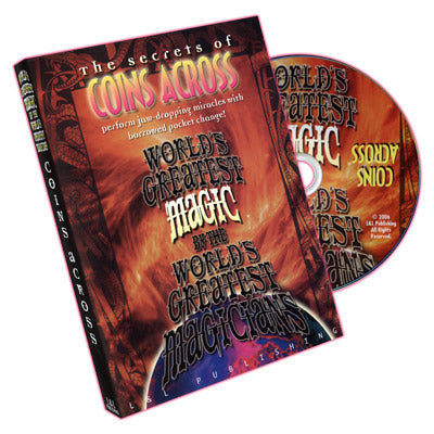 World's Greatest Magic Coins Across - DVD