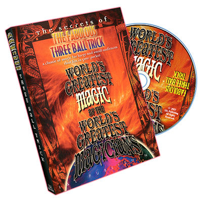 World's Greatest Magic Fabulous Three Ball Trick - DVD