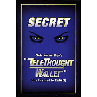 Telethought Wallet (LARGE) by Chris Kenworthey - Trick - MagicTricksUSA
